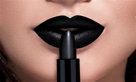 black lipstick porn|black.